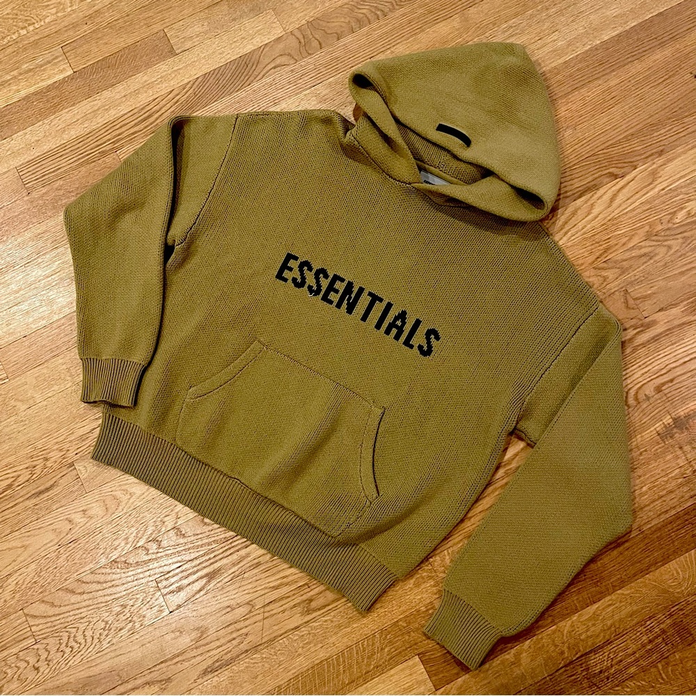 Essentials Knit Hoodie